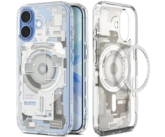 Spigen Ultra Hybrid MagSafe dėklas skirtas Apple iPhone 17 Zero One – titanium