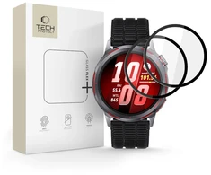 Tech-Protect Glass Flex+ 2 vnt. Hybrid Glass for Huawei Watch GT Runner 2 - Juodas
