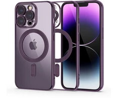 Tech-Protect MagShine Line MagSafe iPhone 14 Pro dėklas – violetinis