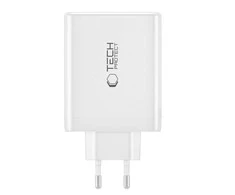 Tech-Protect NC100W-GAN įkroviklio tinklas GaN 3x USB-C PD 100W / USB-A QC 3.0 - juodas