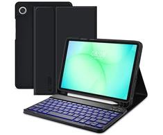 Tech-Protect SC PEN + KB do Galaxy TAB A9+ / A11+ PLUS 11.0 X210 / X215 / X216 / X230 / X235 / X236 juoda