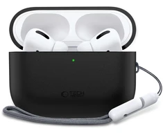Tech-Protect Silikoninis dėklas for AirPods Pro 3 - Juodas