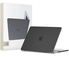 Tech-Protect SmartShell dėklas, skirtas MacBook Air 13" M2 / M3 / 2022-2024 - matinė juoda