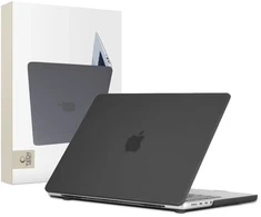 Tech-Protect SmartShell dėklas, skirtas MacBook Pro 16" M1 / M2 / M3 2021-2023 - matinė juoda