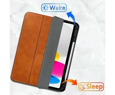 Tech-Protect Fleece Case for iPad 10.9” 10 / 2022 / 11” 11 / 2025 - Brown