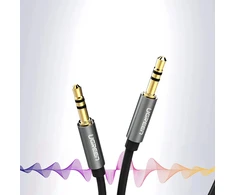 Ugreen AV119 10736 garso kabelis mini jack 3.5mm / mini jack 3.5mm 3m - juodas