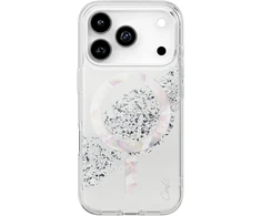 UNIQ Coehl Crystelle dėklas skirtas Apple iPhone 17 Pro Magnetic Charging sidabro spalvos