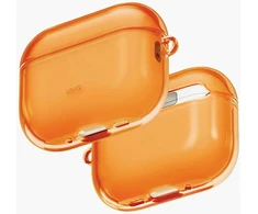 Dėklas Uniq Glase Case for AirPods Pro 3 - Oranžinis