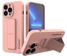 Wozinsky Kickstand dėklas iPhone 13 mini – rožinis