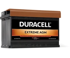 Akumuliatorius AGM Duracell Extreme 70Ah 760A 12V Start Stop