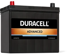 Akumuliatorius Duracell Advanced 45Ah 390A 12V japan pliusas kairėje