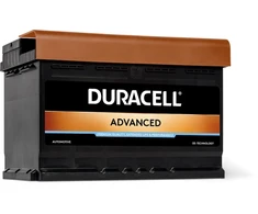 Akumuliatorius Duracell Advanced 72Ah 670A 12V