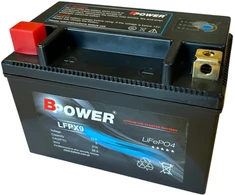 Bpower Akumuliatorius motociklui LiFePO4 3Ah 210A 12,8V YTX9BS Ličio