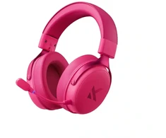MCHOSE V9 Pro belaidės ausinės | 2.4G, BT, TYPE-C | Rose Raudona