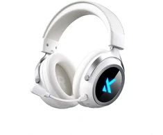 MCHOSE X9 belaidės ausinės | 2.4G, BT, TYPE-C | Baltas