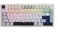 Žaidimų klaviatūra Aula F75 ) - Leobog Reaper Switches  (Glacier Mėlyna)