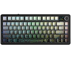 Klaviatūra Aula F75 MAX (Gradient Juodas Contour) - LEOBOG Reaper Switches