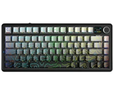Klaviatūra Aula F75 MAX (Gradient Juodas Contour) - LEOBOG Reaper Switches