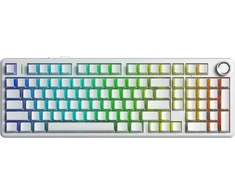 Klaviatūra Aula F99 PRO (Balta) - Silent Cotton Candy Switches