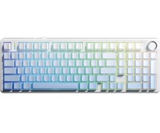 Klaviatūra Aula F99 PRO (Mėlyna) - LEOBOG Nimbus Linear V3 Switches