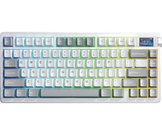 Klaviatūra Aula NOVA75 (Balta/Pilka) - Star Vector Switches