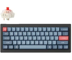 Klaviatūra Keychron V4 MAX QMK (Carbon Juodas) - Gateron Jupiter Raudona switches