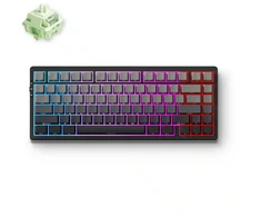 MCHOSE G75 belaidė magnetinė klaviatūra | US | Matcha Latte Switch V2 | 2.4GHz, BT | Juoda
