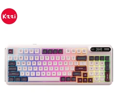 Klaviatūra Royal Kludge KZZI Z98 (Nezuko Violetinė) - Rainbow Switches