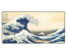 Pelės kilimėlis "LIT Pelės kilimėlis" The Great Wave off Kanagawa, by Hokusai