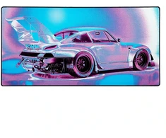 Pelės kilimėlis "LIT Pelės kilimėlis" Vaporwave Porsche - 1200x600x3mm