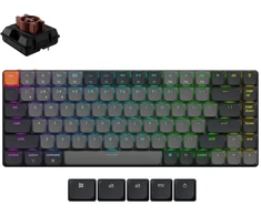 Žemo Profilio Klaviatūra Keychron K3 V3 (Juoda)