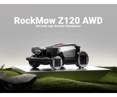Vejapjovė - robotas (belaidis) Roborock RockMow Z120, AWD iki 20 arų