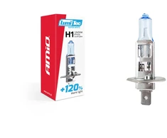 Amio 02135 Halogeninė lemputė H1 12V 55W LumiTec SuperWhite +120%
