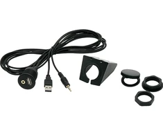 Blow Oem Savarankiškai surenkamas USB+ AUX lizdas su pagrindu