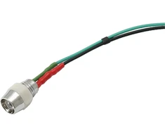 0573# 5 mm LED (baltas 12 V) indikatorius su laidu