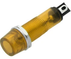 0654# Neoninis indikatorius 9 mm (geltonas) 230 V