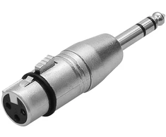 0842# Oem Perėjimas 6.3 stereo kištukas - 3P mikrofono lizdas
