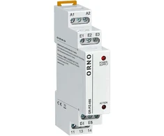 Orno 1 modulinė vandens lygio valdymo relė 2 talpykloms, 24–240 V kintamoji/nuolatinė srovė