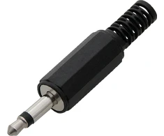 Blow Oem Kištukas AUX 3.5 mono plastikinis - 100vnt
