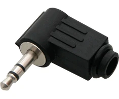 Blow Kištukas 3.5mm ST stereo kampinis kabeliui