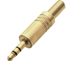 1178# Oem 3.5mm kištukas stereo - Auksinis