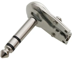 1211# Oem Kištukas AUX 6.3 ST METAL kampinis