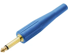 Blow Oem AUX kištukas 6.3 MONO mėlynas