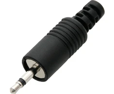 1269# Oem Kištukas AUX 2.5 MONO HQ plastikinis - 100vnt