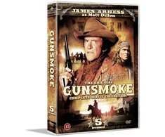 161 „Gunsmoke“ – filmų rinkinys (5 diskai) (Jamesas Arnessas)