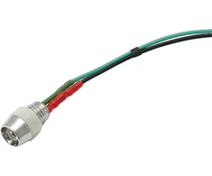 1628# 5 mm LED (raudonas 12 V) indikatorius su laidu