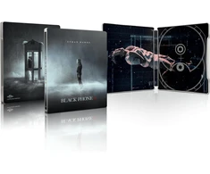 175 „Juodas Phone 2“ (2025 m.) „Steelbook“ (4K UHD + „Blu-ray“) riboto leidimo