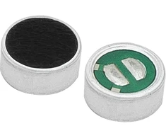 1961 m. # Kondensatorinis mikrofonas 36–40 dB, skersmuo = 6 mm, aukštis = 2,7 mm