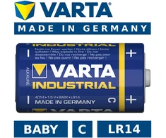 1x Baterija R-14 LR14 C 1.5V Varta Industrial 4014