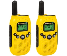 Blow Pūt PMR radijas BF-T6 2W 2vnt geltonas BAOFENG